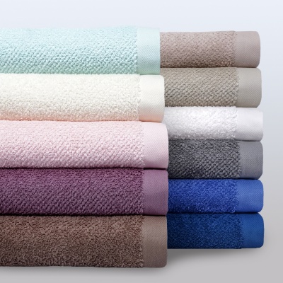 Полотенце махровое с петелькой "Венетто" (Розовый)