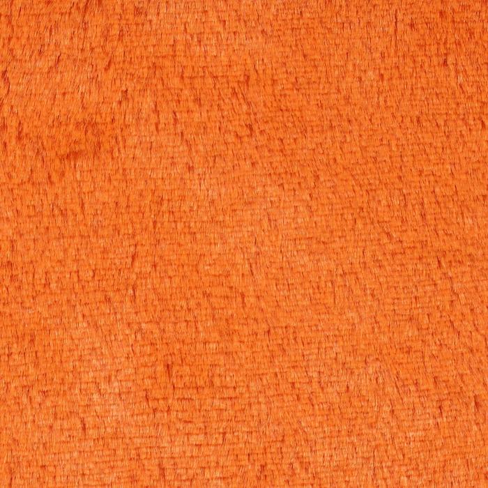 Мех на трикотажной основе цвет оранжевый, ширина 155 см