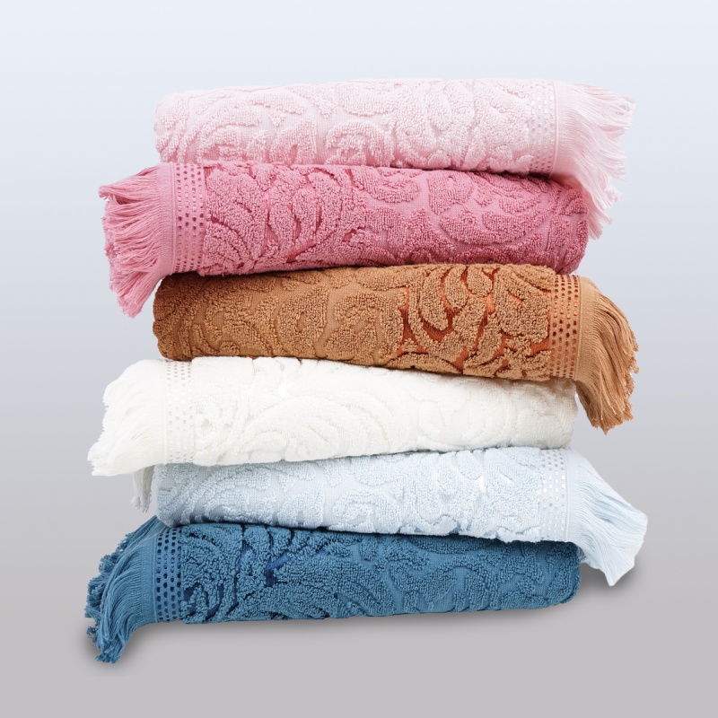 Полотенце махровое "Камелия" (Коричневый)